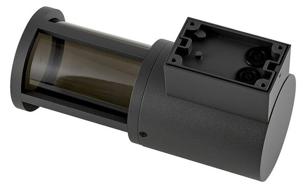IMPR 731153 Deko-Light nástěnné přisazené svítidlo - Facado II kulaté tónované, 1x max 20 W, šedá - DEKOLIGHT