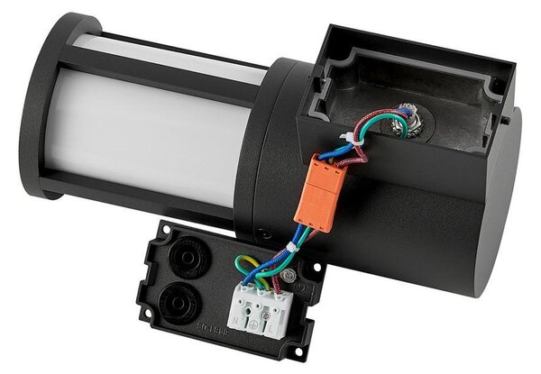 IMPR 731154 Deko-Light nástěnné přisazené svítidlo - Facado II kulaté opal, 1x max 20 W, šedá - DEKOLIGHT