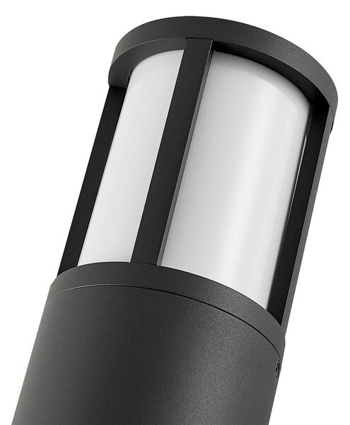 IMPR 731154 Deko-Light nástěnné přisazené svítidlo - Facado II kulaté opal, 1x max 20 W, šedá - DEKOLIGHT