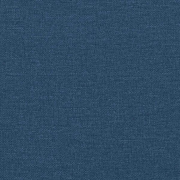 Postel s boxspringem s matrací s čelo Modrá 200 x 180 cm textil 3341250