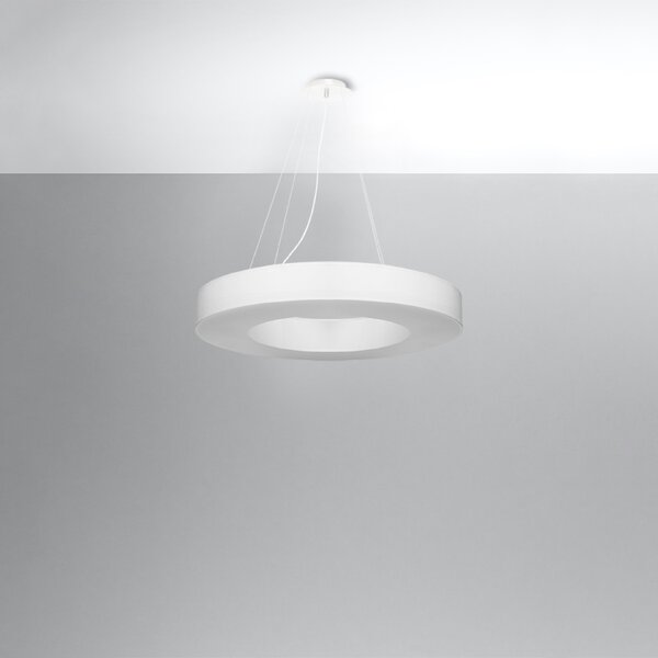 Sollux Lighting Lustr SATURNO SLIM 70 bílý