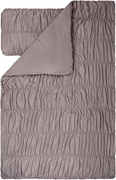 Livarno® Ložní povlečení z mikrovláknitého saténu, 140 x 200 cm, 70 x 90 cm (šedohnědá) (100411566002)
