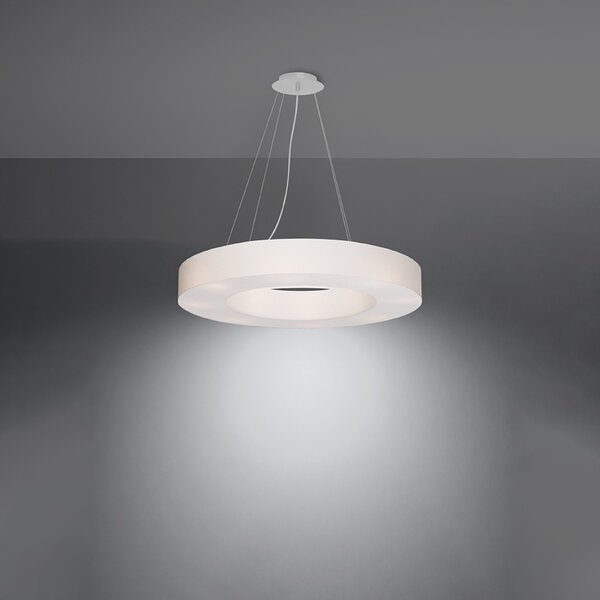 Sollux Lighting Lustr SATURNO SLIM 70 bílý