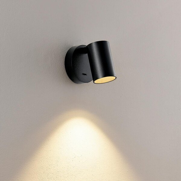 IMPR 341334 Deko-Light nástěnné přisazené svítidlo Can Tilt kulaté, 1x 7,5 W GU10, černá - DEKOLIGHT