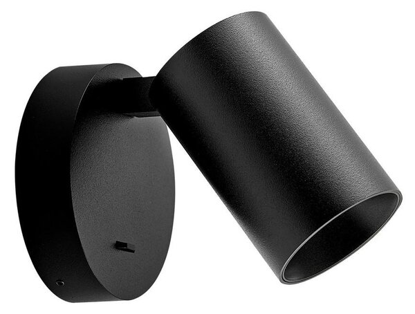 IMPR 341334 Deko-Light nástěnné přisazené svítidlo Can Tilt kulaté, 1x 7,5 W GU10, černá - DEKOLIGHT