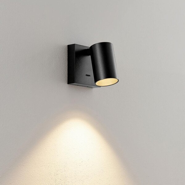 IMPR 341338 Deko-Light nástěnné přisazené svítidlo Can Tilt hranaté, 1x 7,5 W GU10, černá - DEKOLIGHT