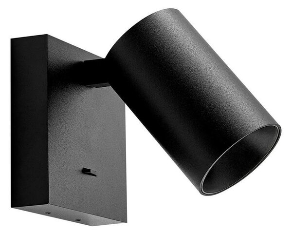 IMPR 341338 Deko-Light nástěnné přisazené svítidlo Can Tilt hranaté, 1x 7,5 W GU10, černá - DEKOLIGHT