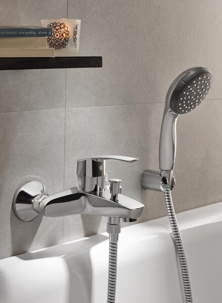 Grohe Eurosmart vanová baterie na stěnu StarLight Chrome 33300002