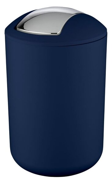 Tmavě modrý odpadkový koš Wenko Brasil Dark Blue L