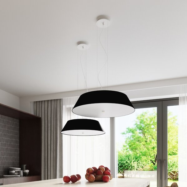 Sollux Lighting Lustr VEGA 60 černý