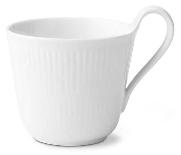 Porcelánový hrnek White Fluted 330 ml