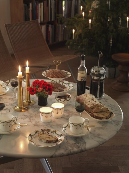 Porcelánové hrnečky Star Fluted Christmas 300 ml – set 2 ks