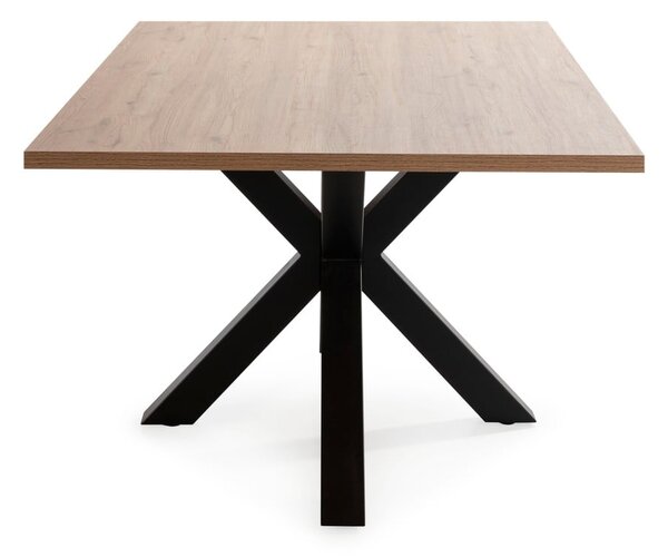 Jídelní stůl s deskou v dubovém dekoru 100x180 cm Comba – Marckeric