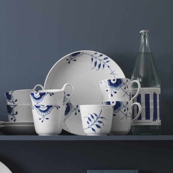 Porcelánový hrnek Blue Fluted Mega 330 ml