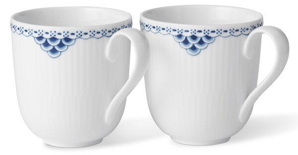 Porcelánový hrnek s ouškem Princess 370 ml – set 2 ks