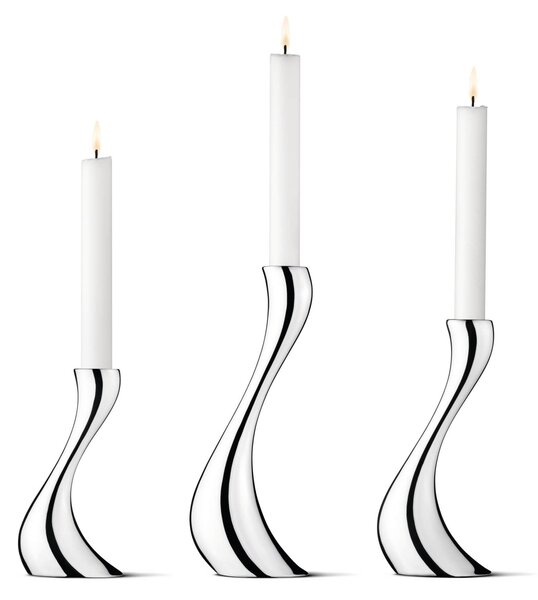 Svícen Cobra Mirror – set 3 ks