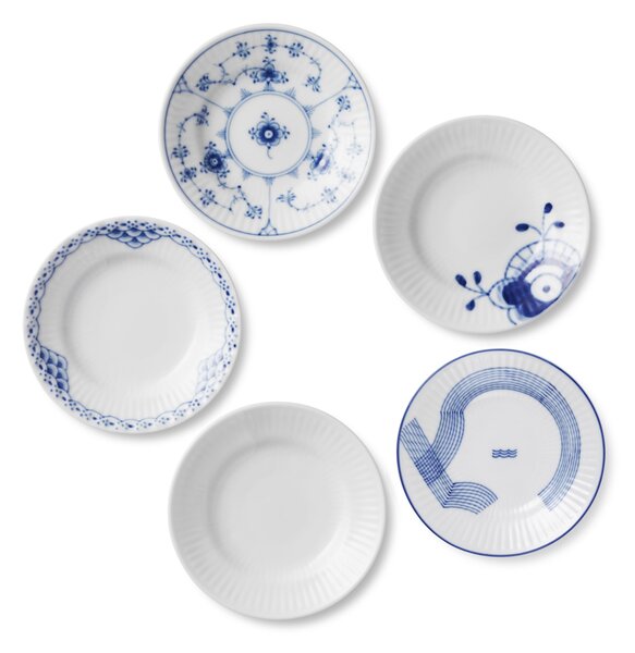 Porcelánové talíře Gifts With History Ø 11 cm – set 5 ks