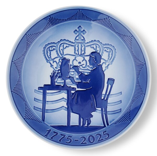 Porcelánový talíř Blue Collectibles Anniversary Ø 18 cm