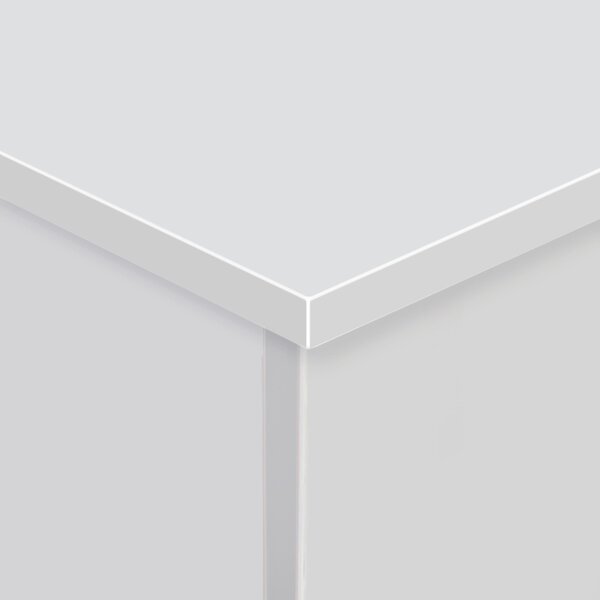 HOMCOM Dřevěný Úložný Truhlicový Otoman s Víkem pro Uložení v Ložnici a Obývacím Pokoji, Nosnost 120 kg, 100x40x40 cm, Bílý | Aosom