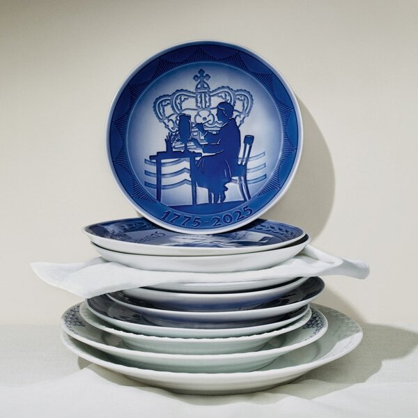 Porcelánový talíř Blue Collectibles Anniversary Ø 18 cm