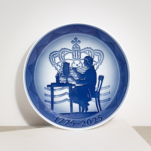 Porcelánový talíř Blue Collectibles Anniversary Ø 18 cm