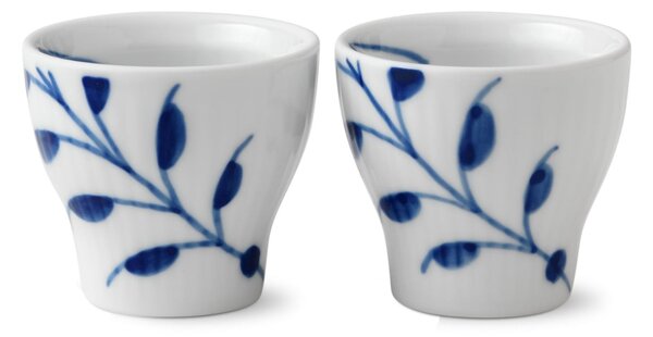 Porcelánové stojánky na vejce Blue Fluted Mega – set 2 ks