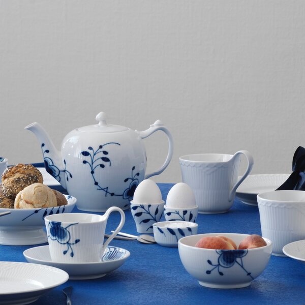 Porcelánové stojánky na vejce Blue Fluted Mega – set 2 ks