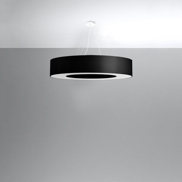 Sollux Lighting Lustr SATURNO 90 černý