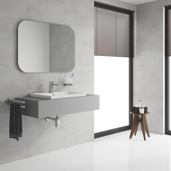 GROHE Eurocube - Páková umyvadlová baterie DN 15, velikost M, Chrom 23446000