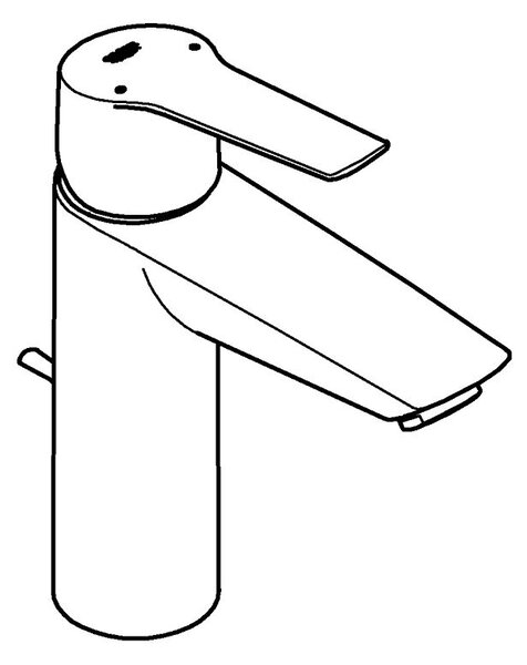 Grohe Start umyvadlová baterie stojící StarLight Chrome 23455002