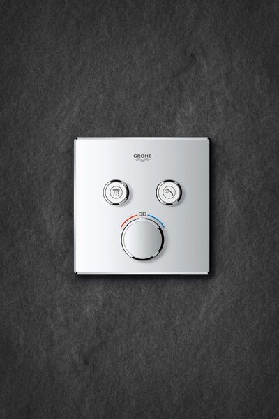 Grohe Grohtherm SmartControl vanová baterie pod omítku s termostatem StarLight Chrome 29124000