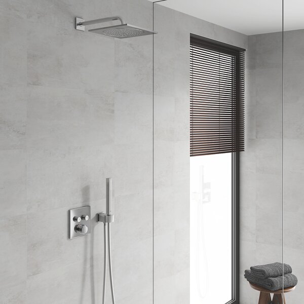GROHE Rainshower F-Series 10" - Hlavová sprcha s jedním proudem, Chrom 27271000