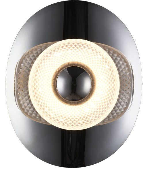 LED nástěnné svítidlo 800 lm 3000K černé Zuma Line DIOP MB2293-1S-3BCT