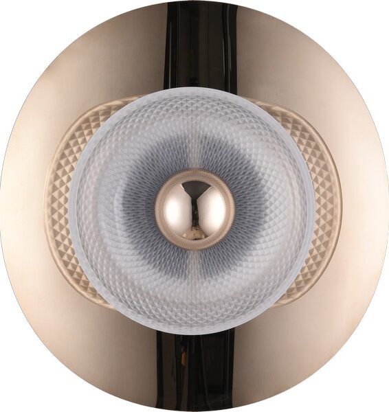 LED nástěnné svítidlo 800 lm 3000K zlaté Zuma Line DIOP MB2293-1M-3BGT
