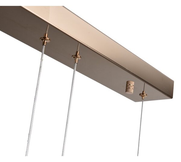 LED závěsné svítidlo 4200 lm 3000K zlaté s křišťálovým efektem Zuma Line GIRONA MD3713-2-3GT