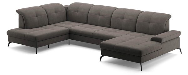 SEDACÍ SOUPRAVA, textil, barvy grafitu Sit & More - Sedací soupravy, Online Only