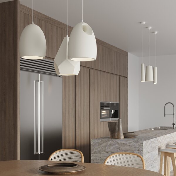 Sollux Lighting Keramická závěsná lampa BUKANO