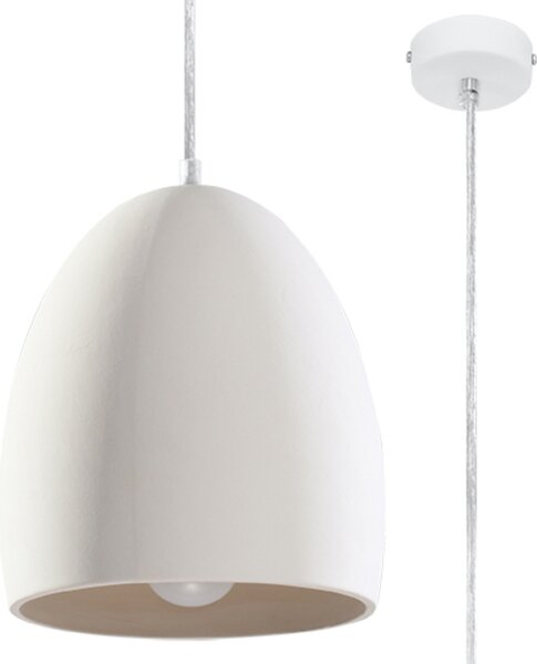 Sollux Lighting Keramická závěsná lampa FLAWIUSZ