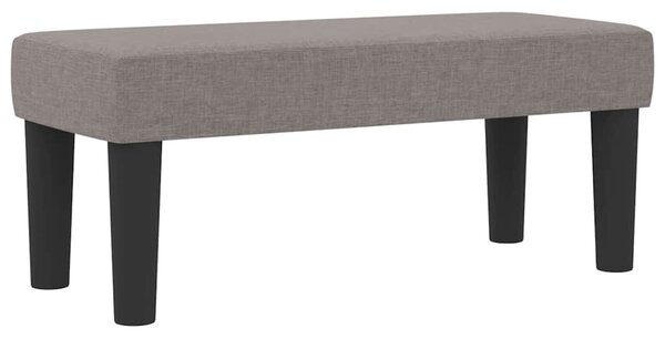 Postel s boxspringem s čelo Taupe 80 x 200 cm textil 3344104