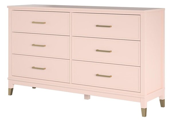 Růžová komoda 144x85x41 cm Westerleigh – Støraa