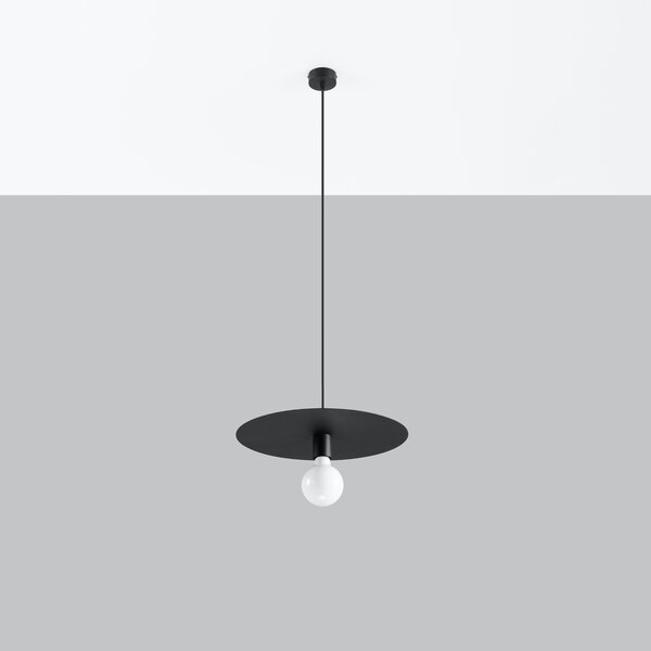 Sollux Lighting Závěsné svítidlo FLAVIO černé