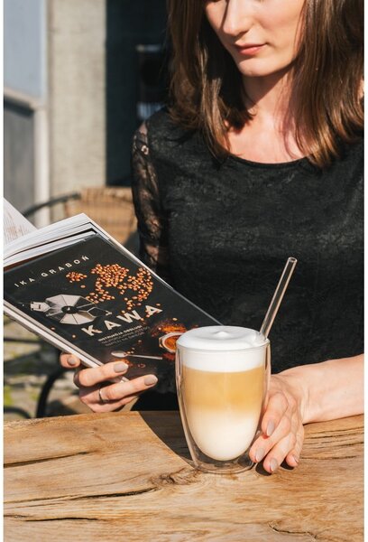 Dvoustěnné/na latte skleněné hrnky v sadě 6 ks 350 ml – Vialli Design