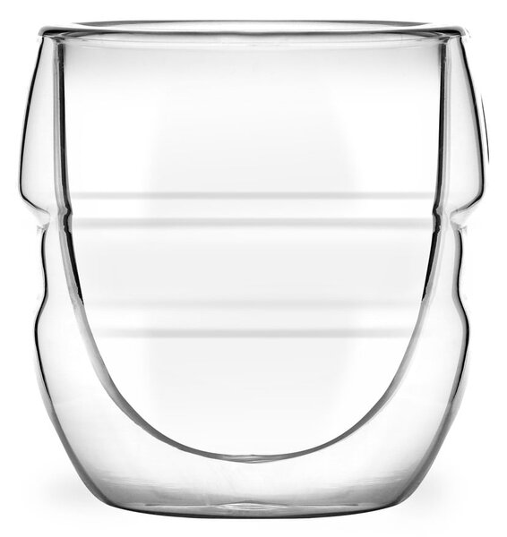 Skleněné šálky v sadě 2 ks na espresso/dvoustěnné 70 ml Sferico – Vialli Design