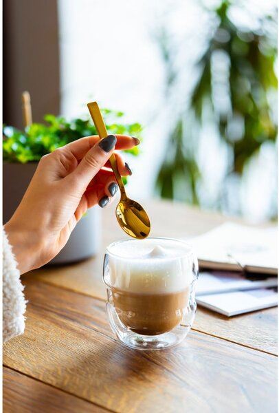 Skleněné šálky v sadě 2 ks na espresso/dvoustěnné 70 ml Sferico – Vialli Design