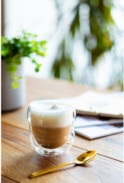 Skleněné šálky v sadě 2 ks na espresso/dvoustěnné 70 ml Sferico – Vialli Design