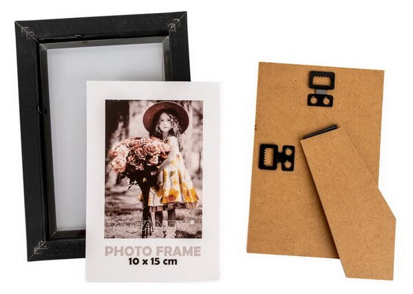 FANDY Dřevěný fotorámeček Bevel 10x15 5 černý