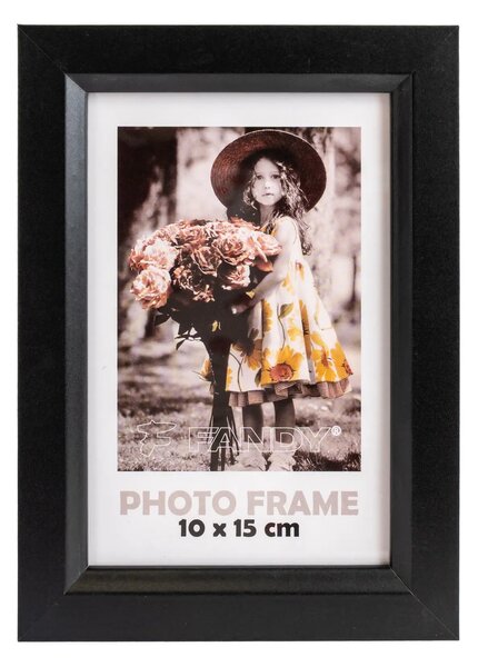 FANDY Dřevěný fotorámeček Bevel 10x15 5 černý