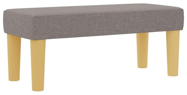 Postel s boxspringem s polštářem Taupe 200 x 80 cm textil 3344258