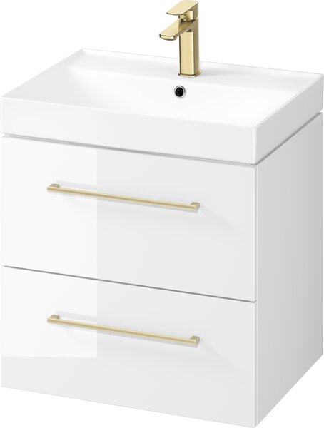 Cersanit Larga skříňka 59.4x44.4x57.2 cm pod umyvadlo závěsná bílá S932-070
