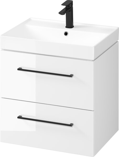 Cersanit Larga skříňka 59.4x44.4x57.2 cm pod umyvadlo závěsná bílá S932-070